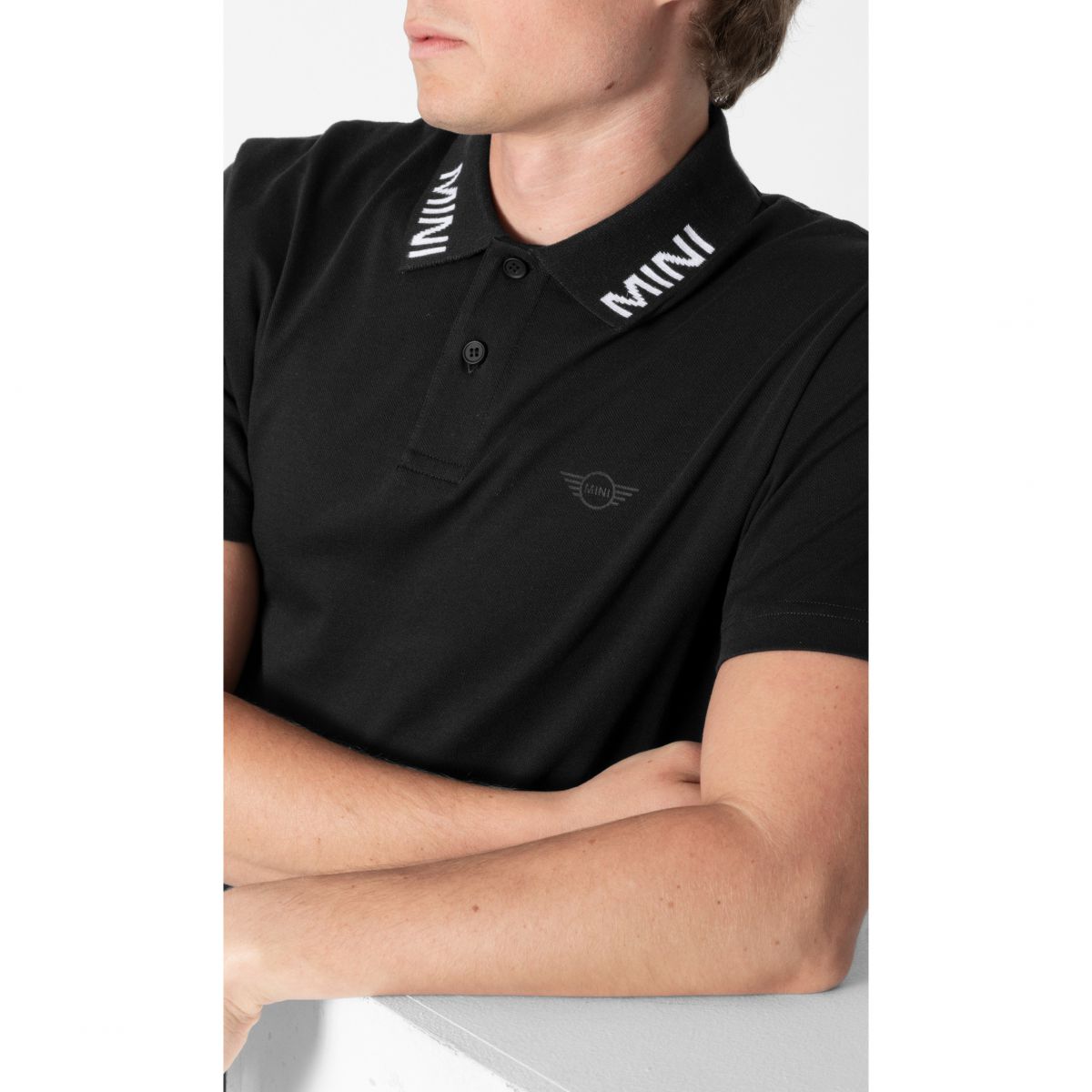 MINI 男Polo 黑